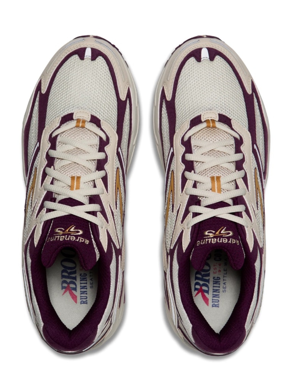 [Rare] Brooks Adrenaline GTS 4 - Beet/Moonbeam - NWT - Picture 2 of 8